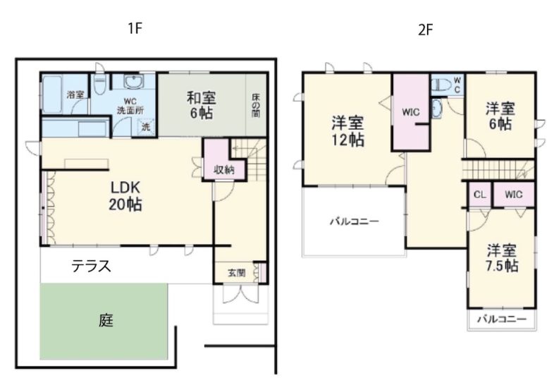 Gyotoku Terrace｜平面図