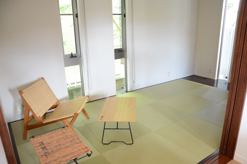 Gyotoku Terrace｜【1F和室】濃淡の異なる畳を組み合わせたおしゃれな和室