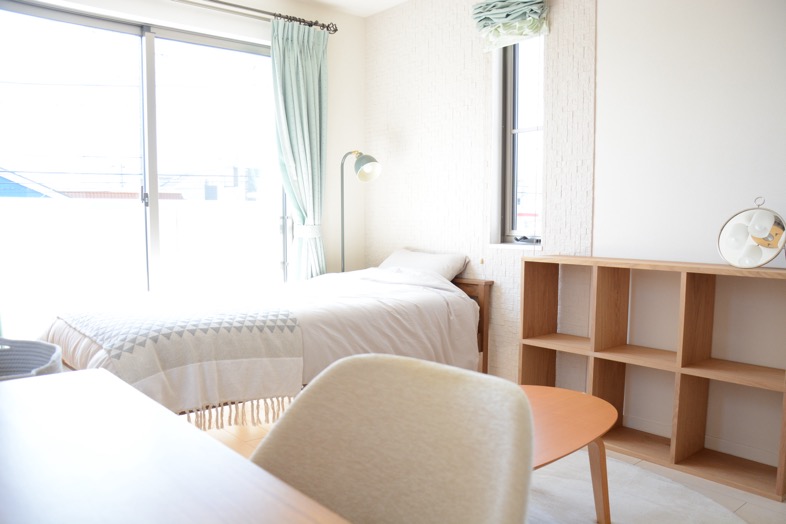 Gyotoku Terrace｜【2F子供部屋】朝の目覚めや学習など自然な日常シーンを切り取れる