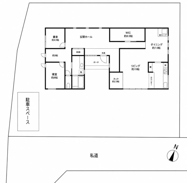 STUDIO FINN｜平面図