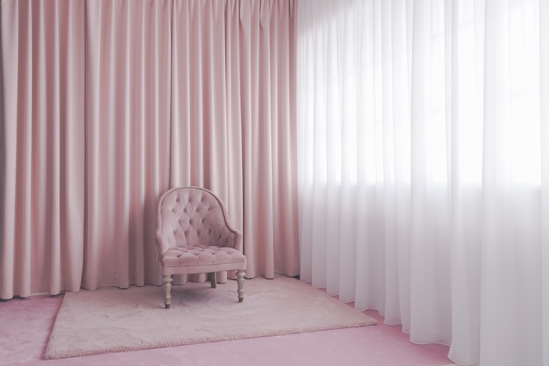 VINCENT STUDIO｜【B STUDIO】落ち着いた雰囲気のピンクソファ