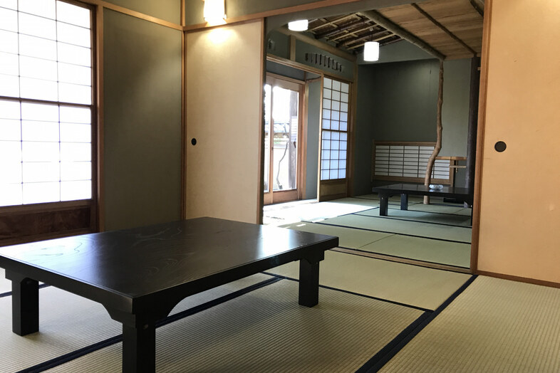 岩槻スタジオ｜襖でつながる二間の和室で会食や再現ドラマの撮影に最適