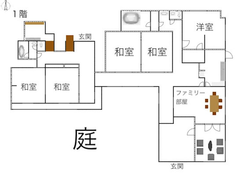 岩槻スタジオ｜平面図 1階