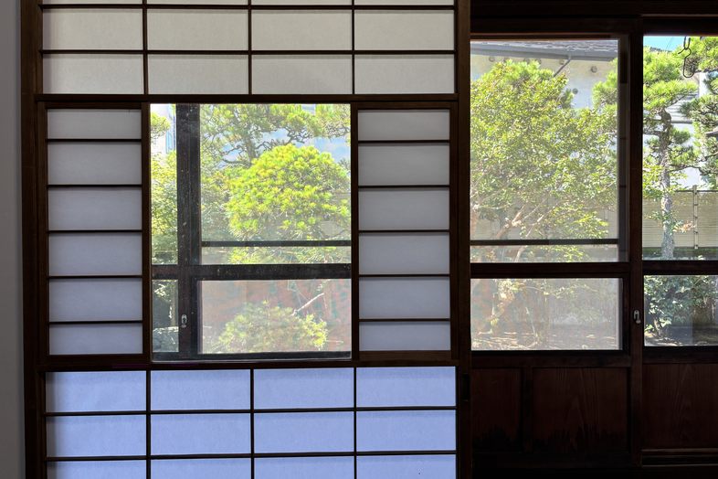 TOWARI NO MA｜障子越しに望む庭の景色